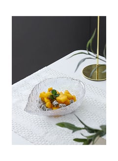 Shuer Nordic Glass Fruit Plate Clear 21x21x6cm  - Image 3