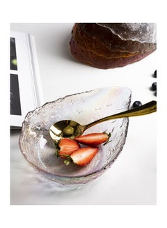 Shuer Nordic Glass Fruit Plate Clear 21x21x6cm  - Image 1