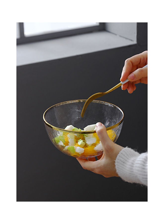 Shuer 6 Inch Fruit Glass Bowl Clear 14.5x7cm - Image 3