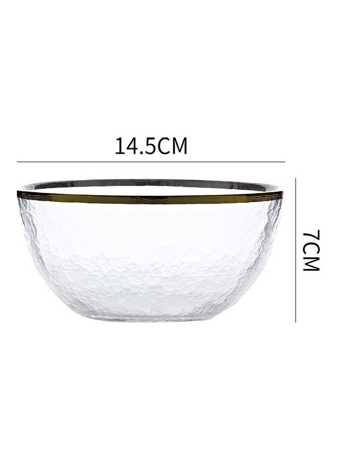 Shuer 6 Inch Fruit Glass Bowl Clear 14.5x7cm - Image 5