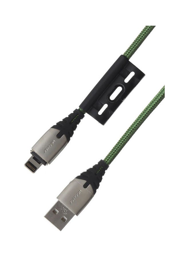 JOYROOM Magnetic Lightning Cable, 1.2 m Green  - Image 1