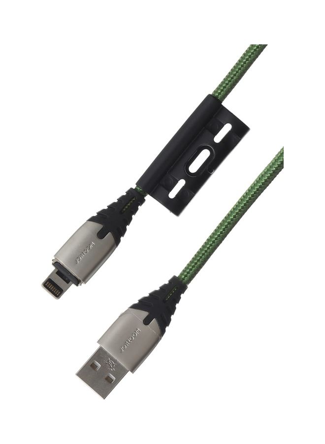 JOYROOM Magnetic Lightning Cable, 1.2 m Green  - Image 2
