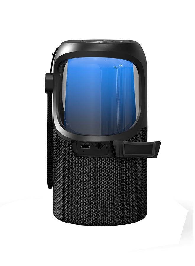 Switch - WS3 Wireless Bluetooth Speaker With LED Mod Light Black - Image 1