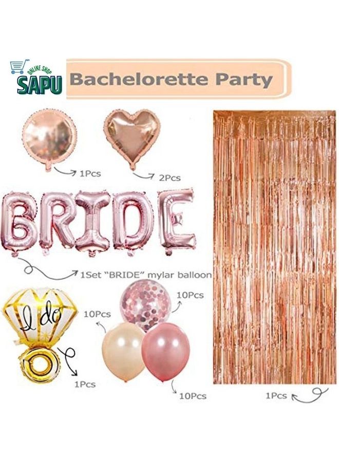 SAPU 40-Piece Bride Party Balloon Decorations Kit - Image 5