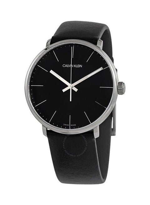 Men's Wrist Watch analog leather K8M211C1
