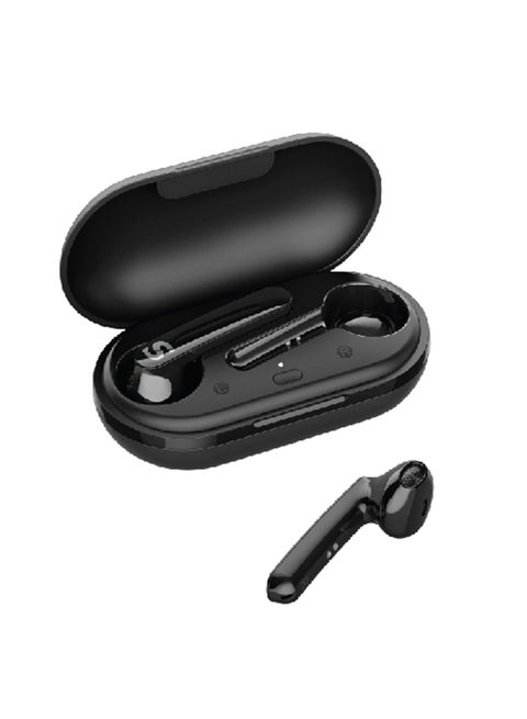 Trubudz Sleek True Wireless Earbuds With Lightweight Design And Handsfree Black