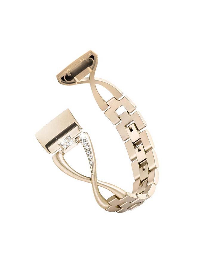 O Ozone Replacement Band For Fitbit Charge 3 Gold - Image 3