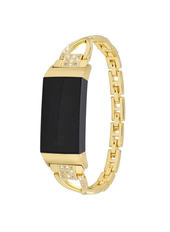 O Ozone Replacement Band For Fitbit Charge 3 Gold - Image 4