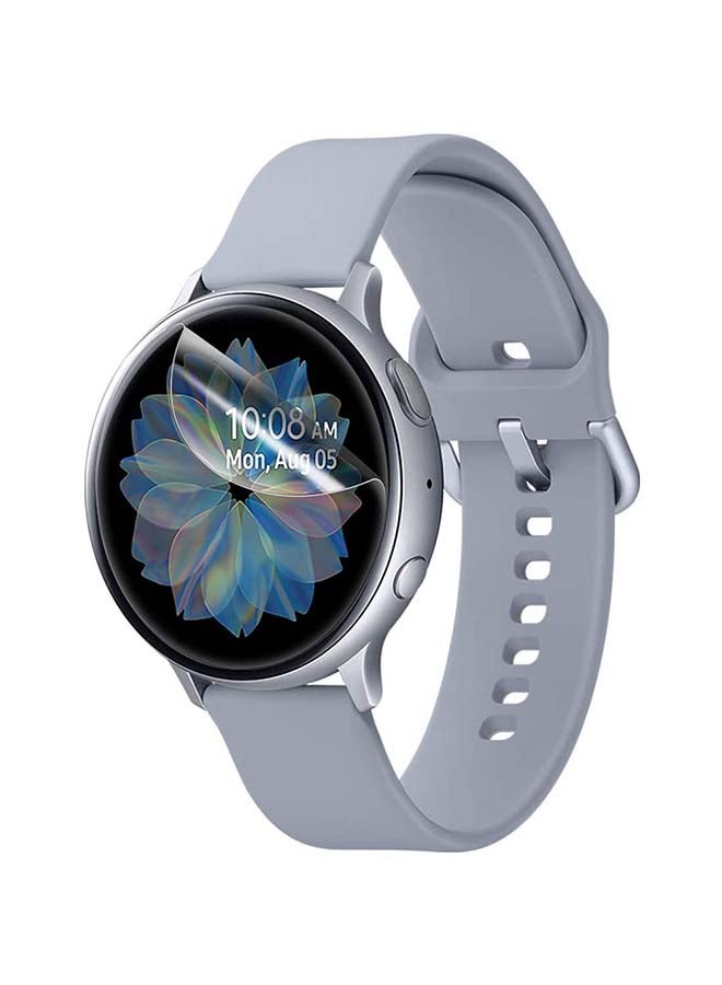 O Ozone 2-Piece Screen Protector For Galaxy Watch Active 2 Clear - Image 2