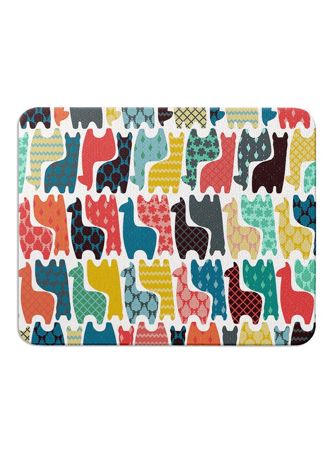 Wackylicious Printed Anti-Slip Mousepad Multicolour - Image 1