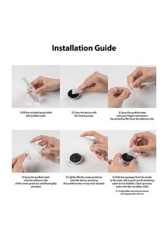 Ringke Easy Flex Screen Protector for Apple Watch Series 5/4 Clear  - Image 5