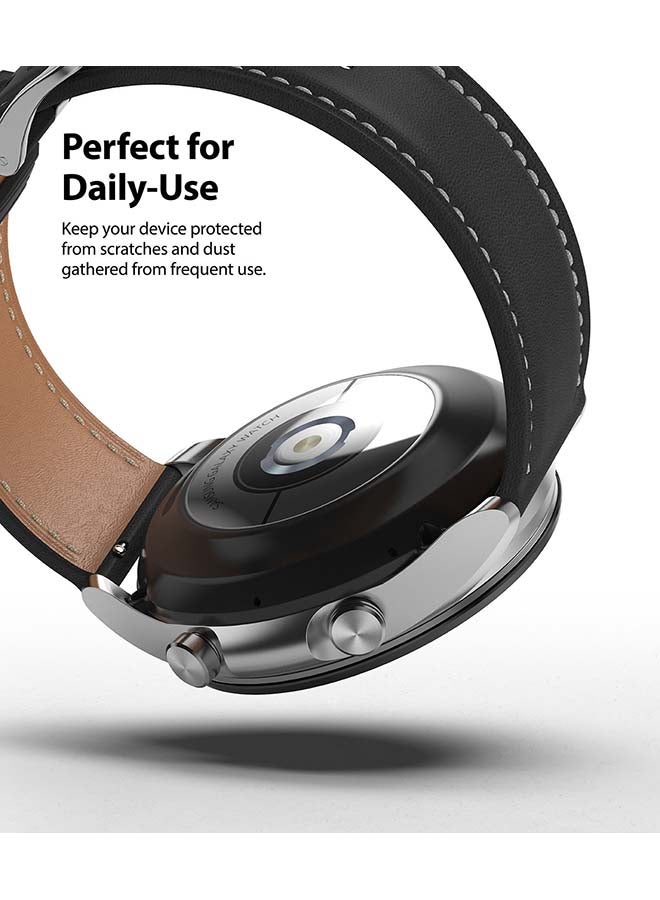 Ringke Bezel Styling Ring Stainless Steel Adhesive Cover for Galaxy Watch 3 45mm Black  - Image 2