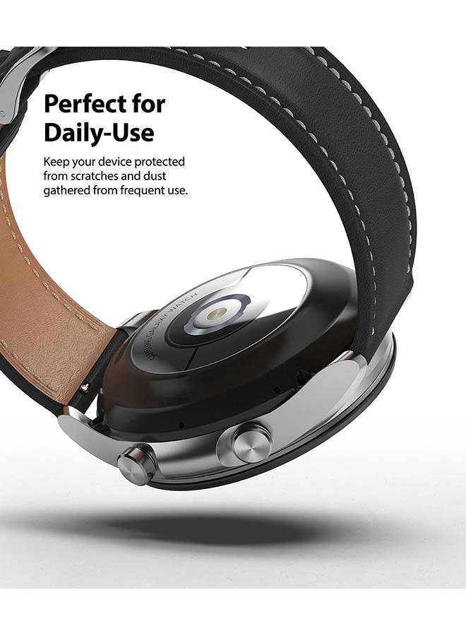 رينجك لاصقة حماية للشاشة بإطار مرتفع لساعة جالاكسي 3 أسود - Image 2