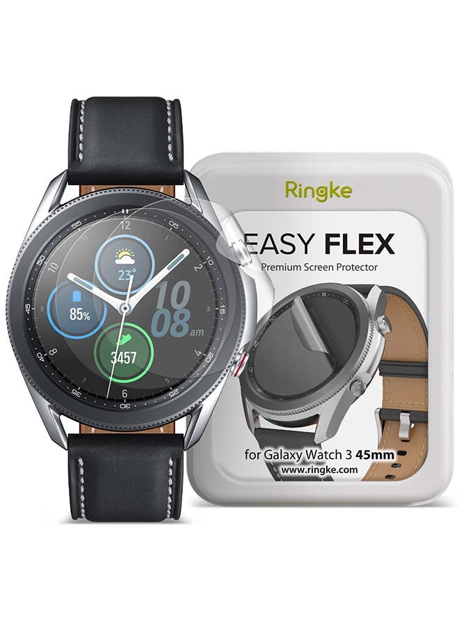 Ringke Easy Flex Screen Protector (3 Pack) For Samsung Galaxy Watch Active 3 Clear - Image 1
