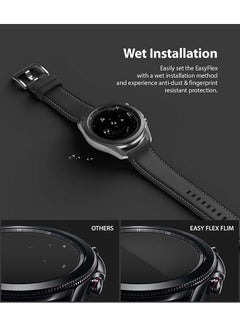 Ringke Easy Flex Screen Protector (3 Pack) For Samsung Galaxy Watch Active 3 Clear  - Image 5