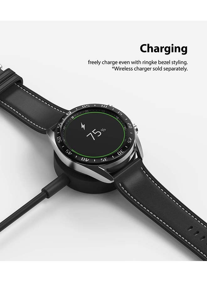 رينجك لاصقة حماية للشاشة بإطار مرتفع لساعة جالاكسي 3 أسود - Image 5