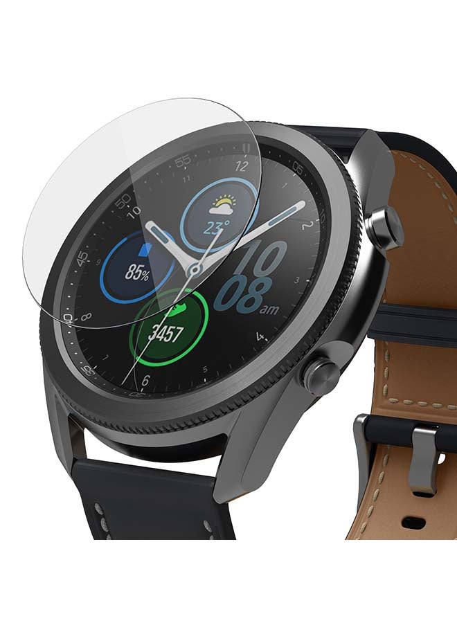 Ringke 4-Piece Invisible Defender Tempered Glass Screen Protector For Galaxy Watch 3 Clear - Image 2