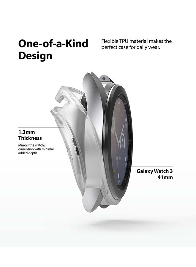 رينجك غطاء حماية رفيع وخفيف الوزن لساعة سامسونج جالاكسي 3 شفاف مطفأ - Image 2