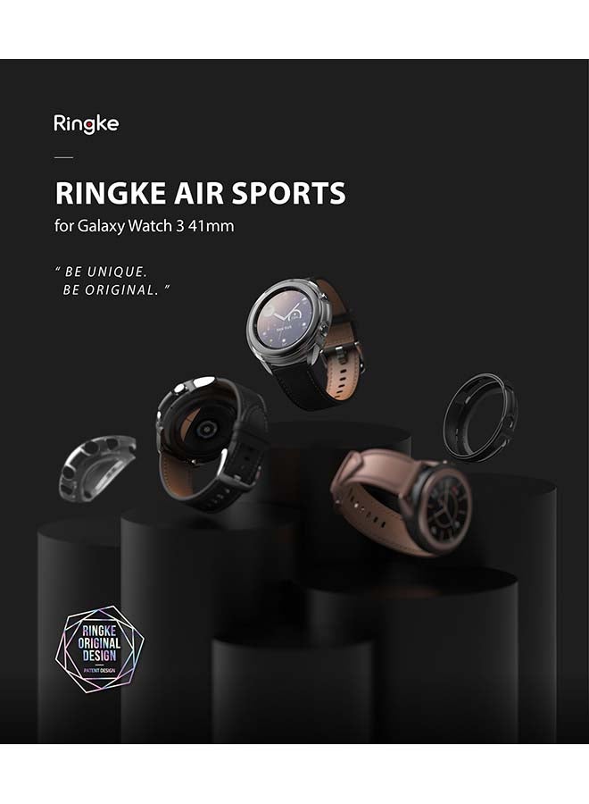 رينجك غطاء حماية رفيع وخفيف الوزن لساعة سامسونج جالاكسي 3 شفاف مطفأ - Image 3