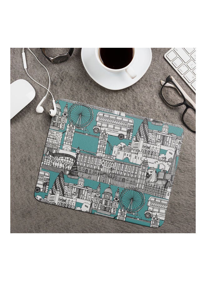 واكيليشيس لوحة ماوس بطبعة، ضد الانزلاق متعدد الألوان - Image 2