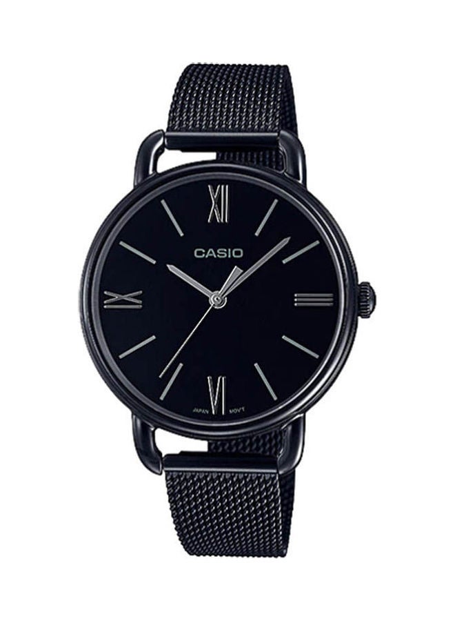 CASIO Women's Wrist Watch Water Resistant Round Stainless Steel Analog Ltp-E414Mb-1A - Image 1