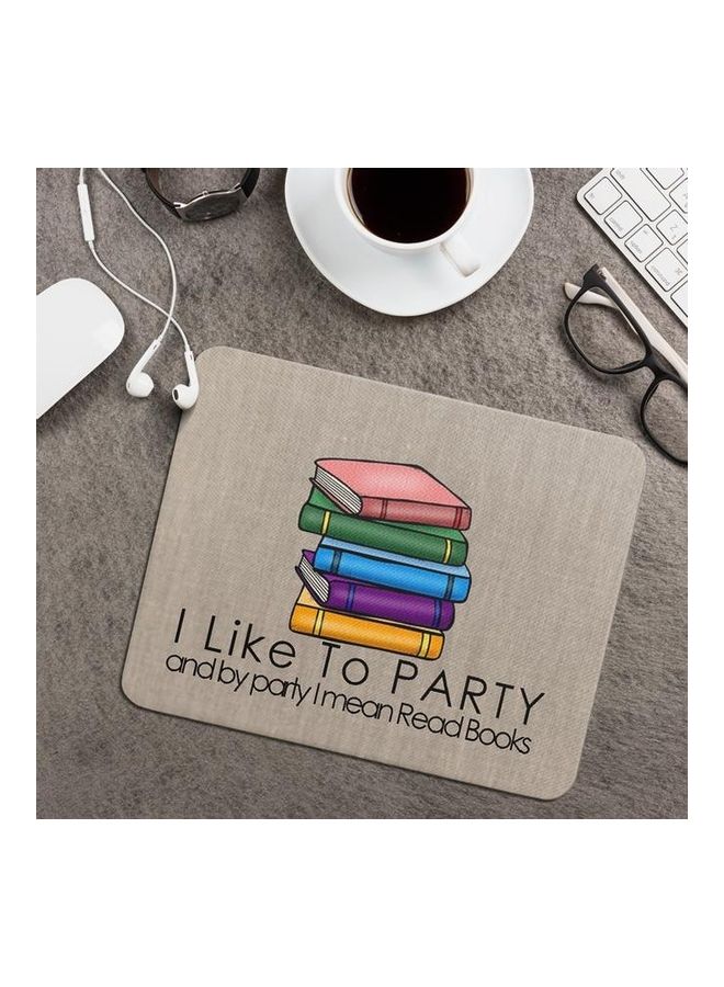 واكيليشيس لوحة ماوس بطبعة، ضد الانزلاق متعدد الألوان - Image 1