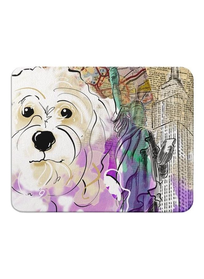 Wackylicious Printed Anti-Slip Mousepad Multicolour - Image 1