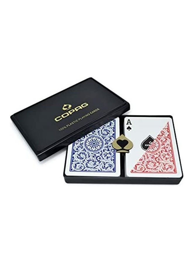 1546 Design 100-Percent Plastic Playing Cards