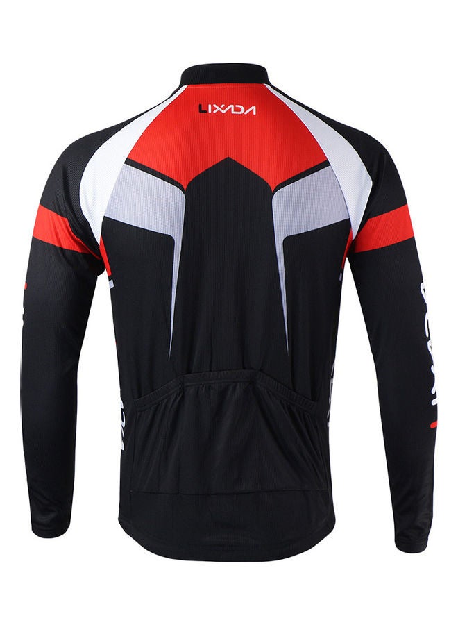 LIXADA Spring Autumn Cycling Clothing Set Sportswear Suit Bicycle Bike Outdoor Long Sleeve Jersey And Pants Breathable Quick-dry - Image 5