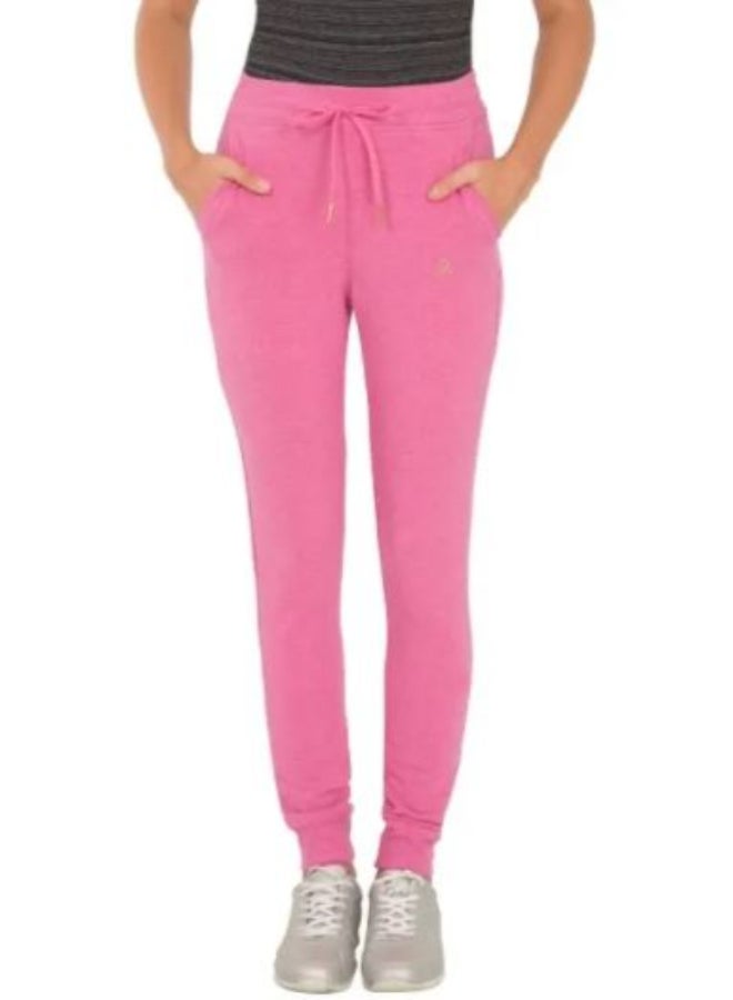 JOCKEY Cuffed Track Pant Pink - Image 1