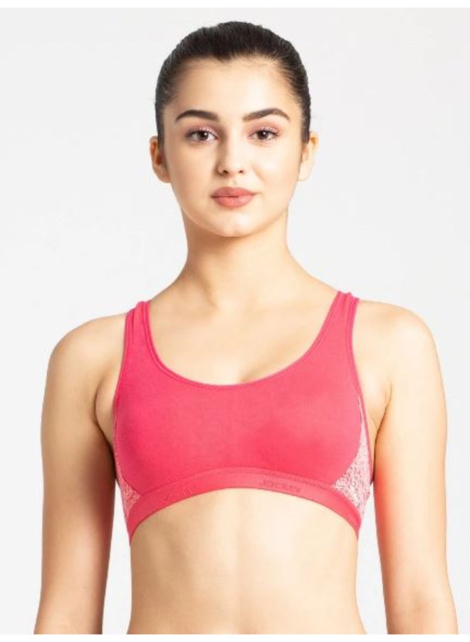 JOCKEY Active Racer Sports Bra Assorted Color/Print  - Image 1