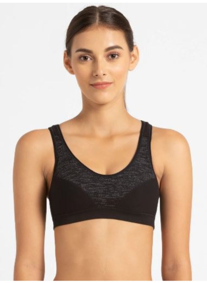 JOCKEY Racer Back Padded Active Sports Bra Assorted Color/Print  - Image 1