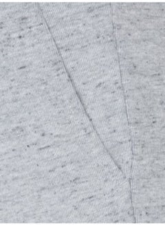 جوكي بنطال رياضي ثقيل بأساور رمادي  - Image 3