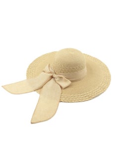 JOLLY Bowknot Beachside Hat Beige  - Image 1