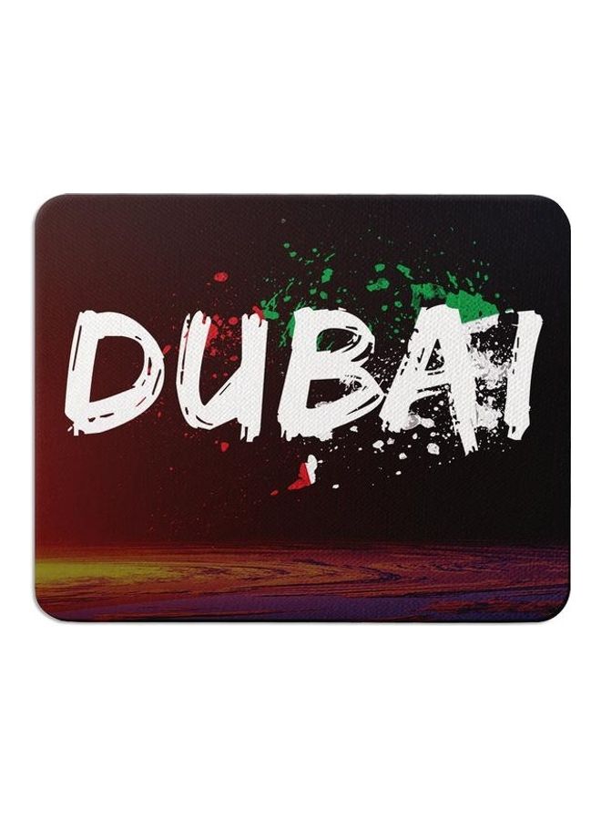 Wackylicious Dubai Printed Anti-Slip Mousepad Multicolour - Image 1