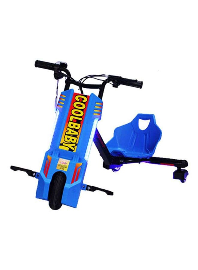 Cool Baby 3-Wheel Drifting Electric Power Scooter Blue - Image 1