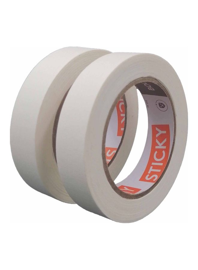 Bock 2-Piece General Purpose Masking Tape White  - Image 2