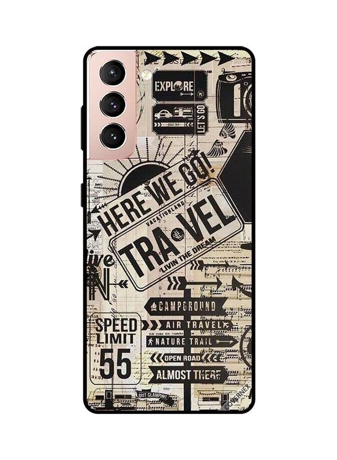 كوفرنيكس غطاء حماية واق لهاتف سامسونج جالاكسي S21 بلس بيج / بني - Image 1