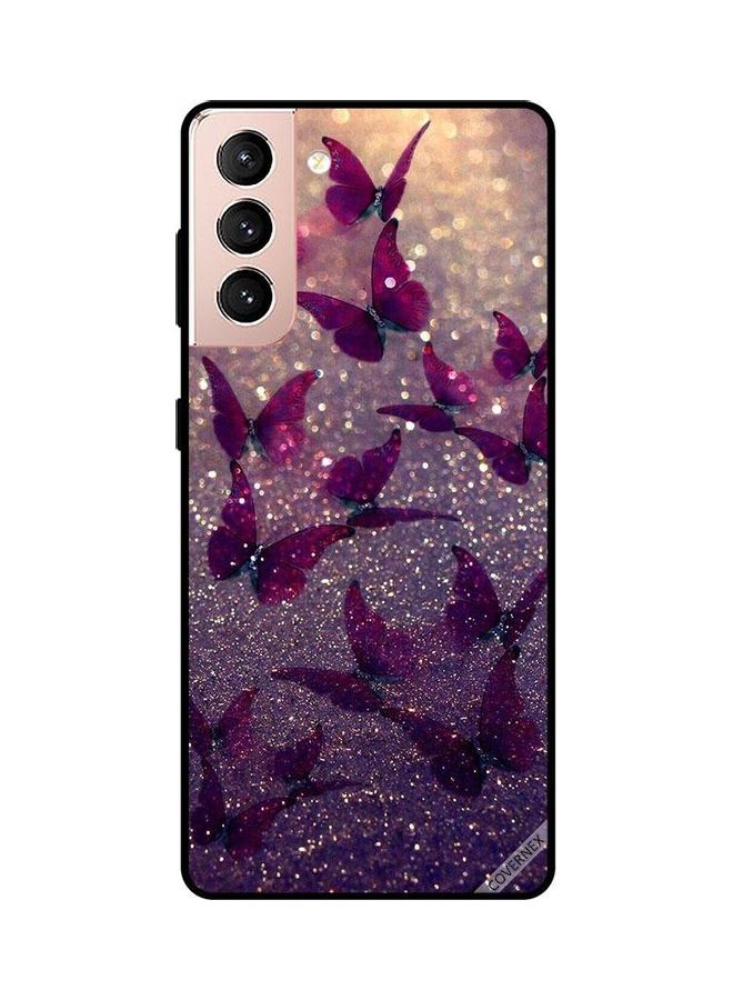 Covernex Protective Case Cover For Samsung Galaxy S21 Plus Purple/White - Image 1