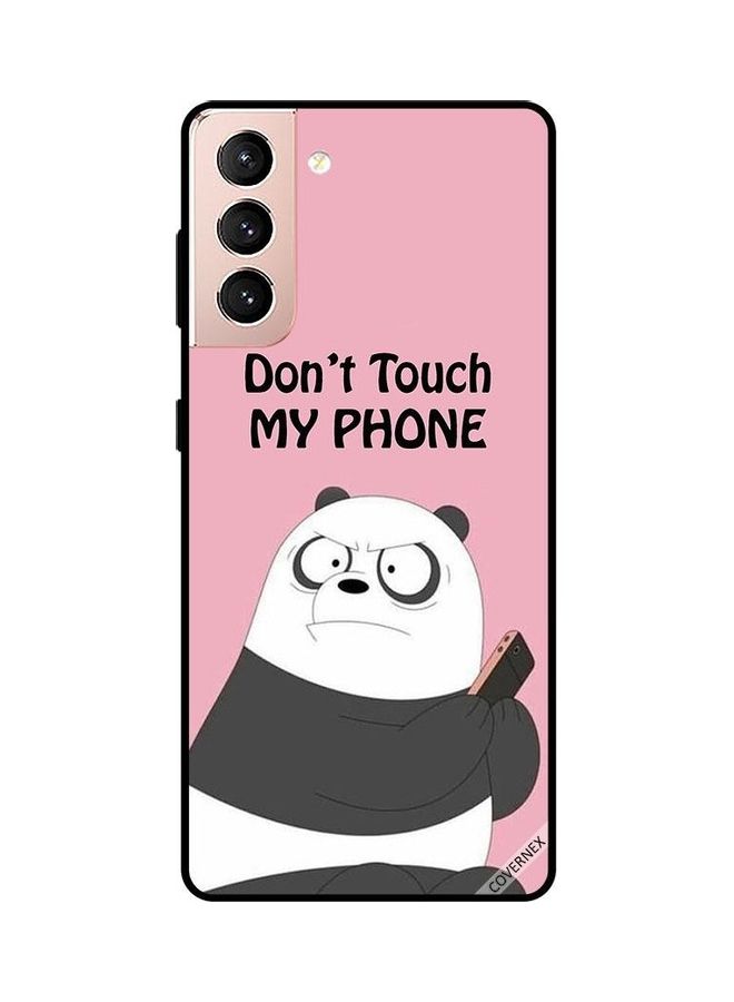 كوفرنيكس غطاء حماية واقٍ لهاتف سامسونج جالاكسي S21 وردي/أبيض - Image 1