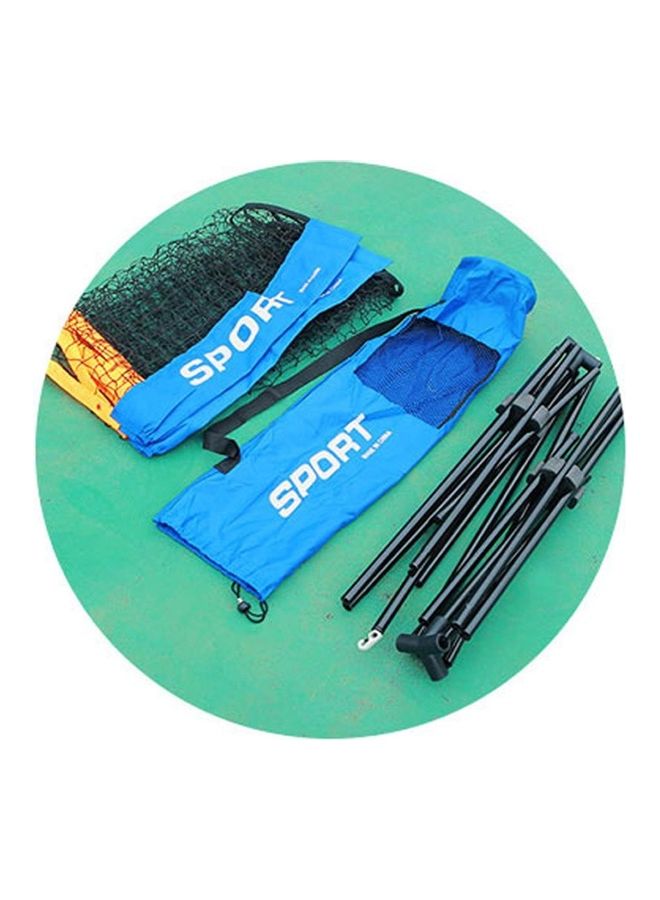 Portable Adjustable Badminton Net Rack Set 78.0 x 14.0 x 12.0cm