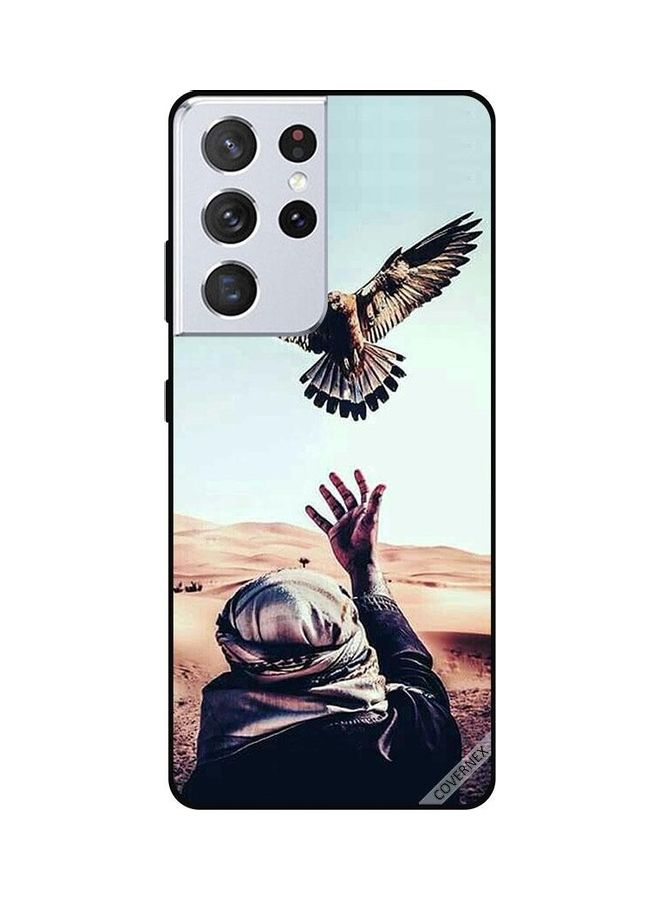 كوفرنيكس غطاء حماية واق لهاتف سامسونج جالاكسي S21 ألترا 5G النسر العائد إلى اليد - Image 1