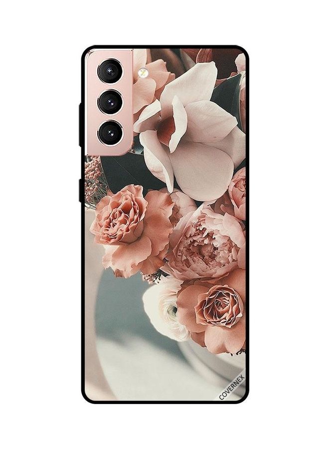 Covernex Protective Case Cover For Samsung Galaxy S21 Flower
