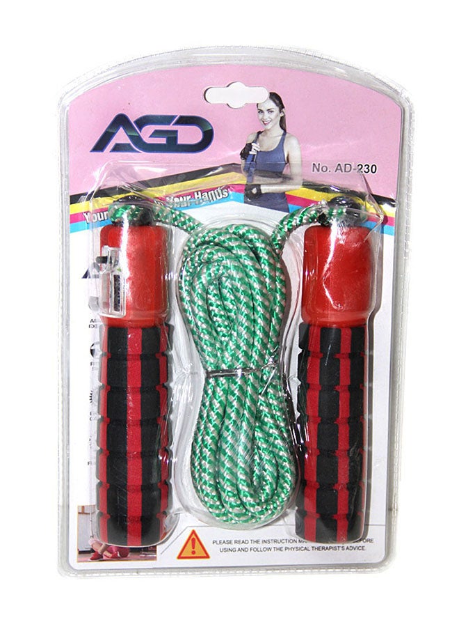 AGD Skipping Rope With Jump Counter 180cm - Image 1