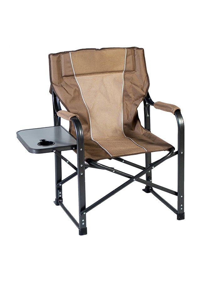 Camping Chair With Side Table 87x50x93cm - Image 1