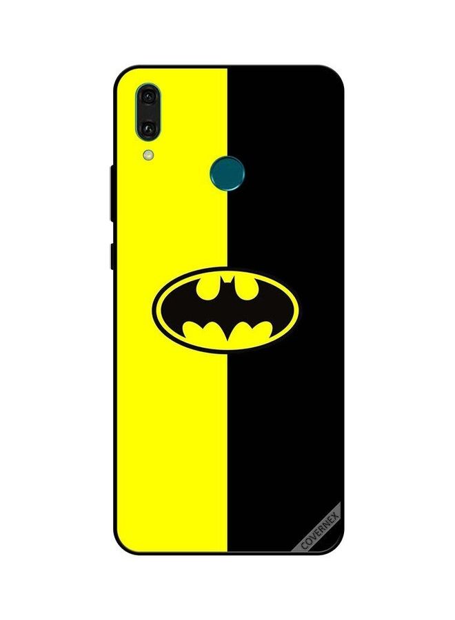 Covernex Printed Protective Case Cover For Huawei Y9 2019 Batman Logo - Image 1