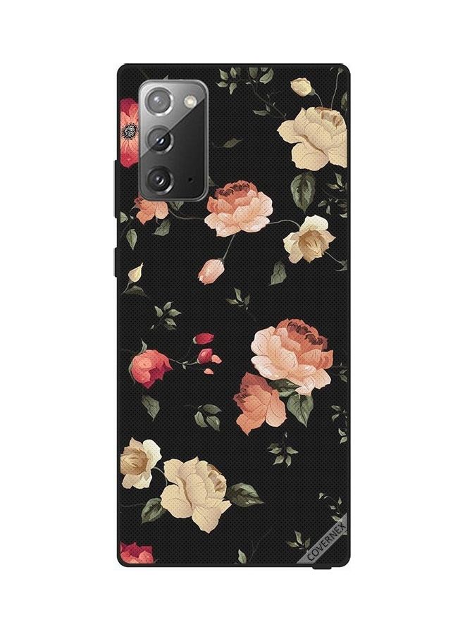 Covernex Printed Protective Case Cover For Samsung Galaxy Note20 Colorful Lotus  - Image 1