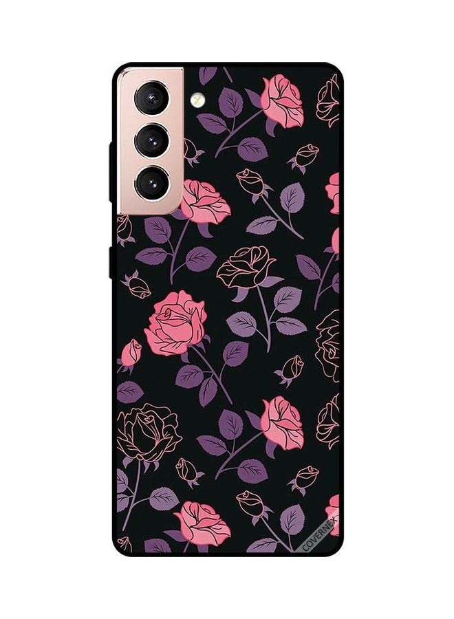 كوفرنيكس غطاء حماية واق لهاتف سامسونج جالاكسي S21 بلس وردي/أسود - Image 1