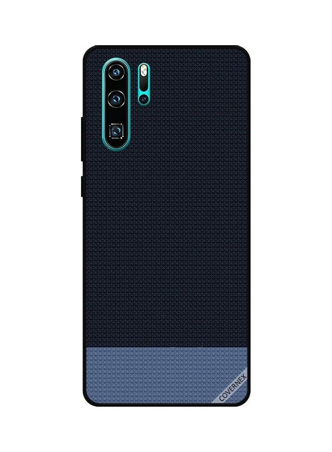 Covernex Huawei P30 Pro Protective Case Cover Printed Featuring Blue Shirt Style DESIGN_0045 - Image 1