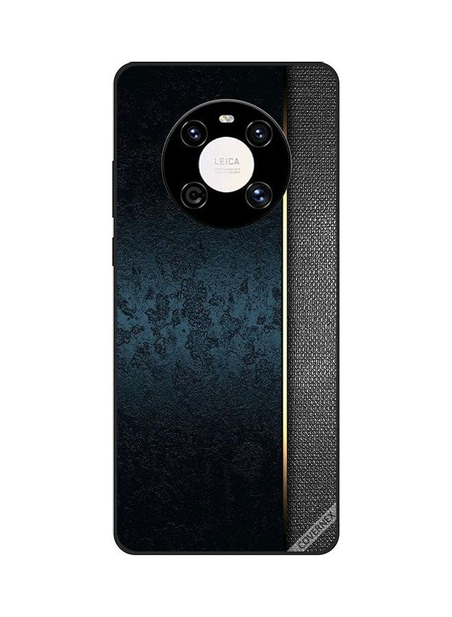 Covernex Huawei Mate 40 Pro Protective Case Cover Printed Featuring Dark Pink Butterfly & White Flowers DESIGN_0079 - Image 1